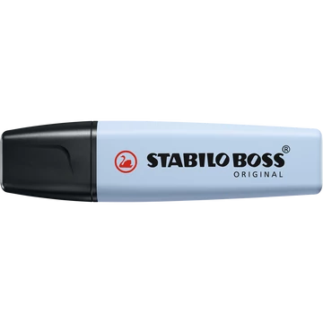 Szövegkiemelő 2-5mm, vágott hegyű, STABILO Boss original Pastel ködös kék