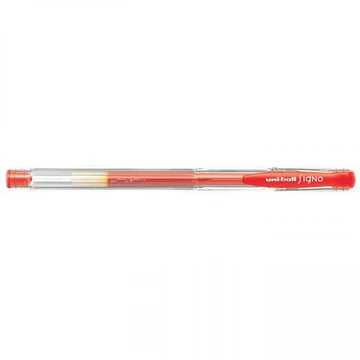 Zseléstoll 0,5mm, Uni UM-100, írásszín piros